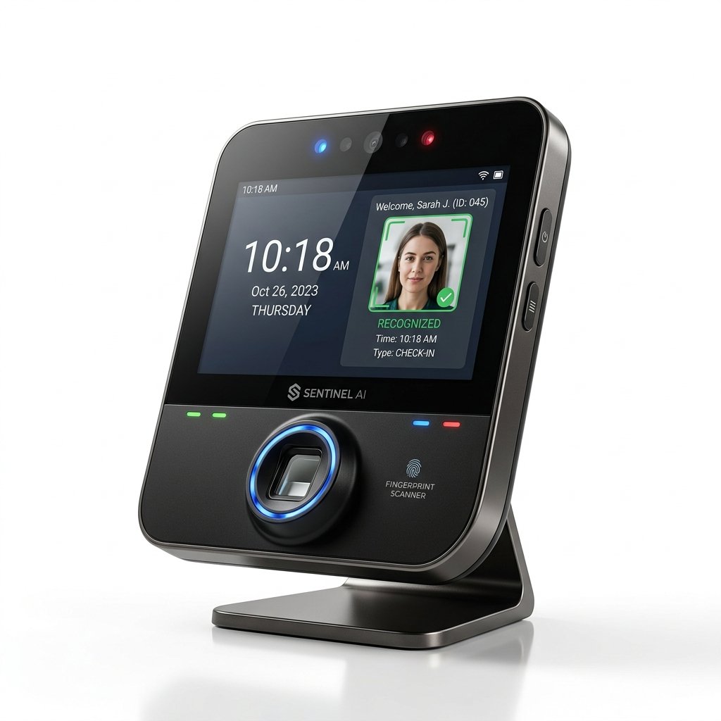 AI Touchless Facial & Biometric Terminal
